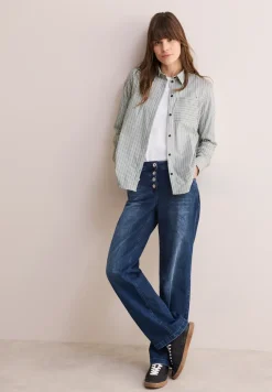 Gestreept overhemd blouse