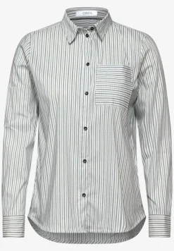 Gestreept overhemd blouse