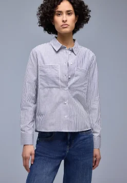 Gestreept overhemd blouse