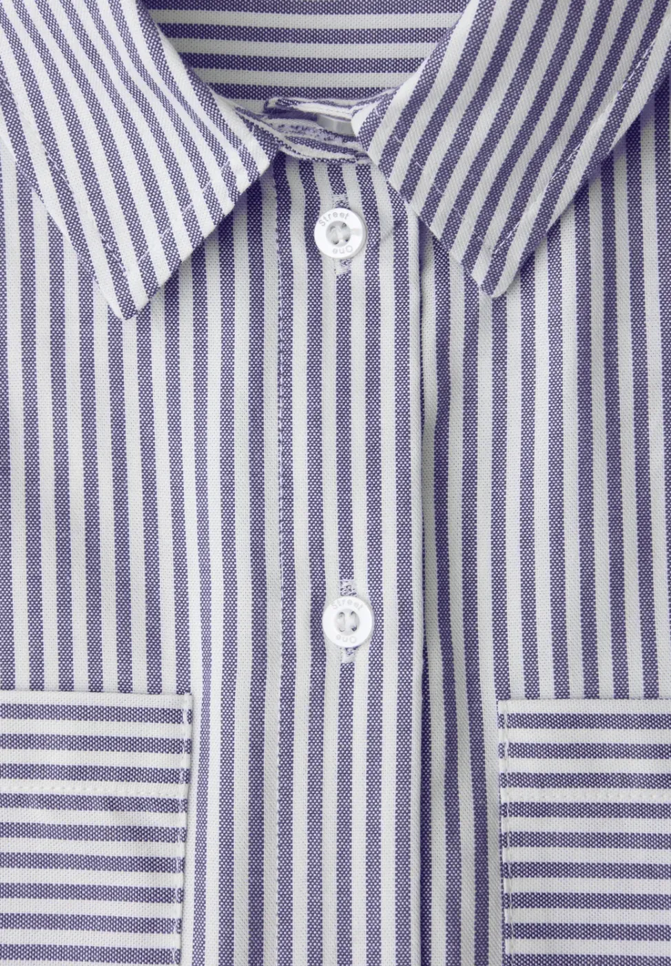 Gestreept overhemd blouse