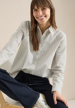 Gestreept overhemd blouse