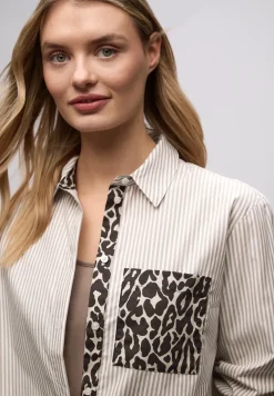 Gestreept overhemd blouse