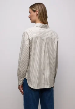 Gestreept overhemd blouse