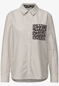 Gestreept overhemd blouse