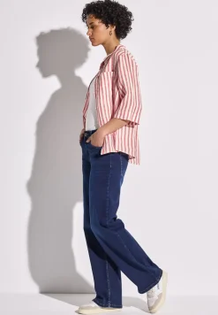 Gestreept overhemd blouse
