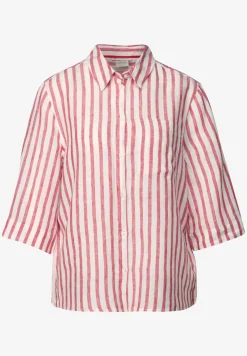 Gestreept overhemd blouse