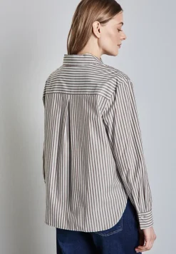 Gestreept overhemd blouse