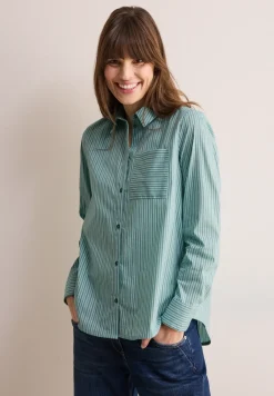 Gestreept overhemd blouse