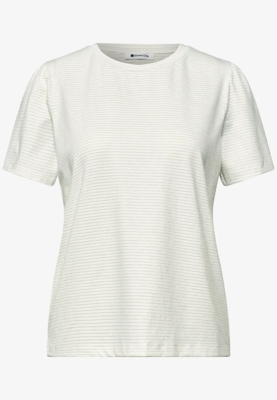 Gestreept shirt met glitter