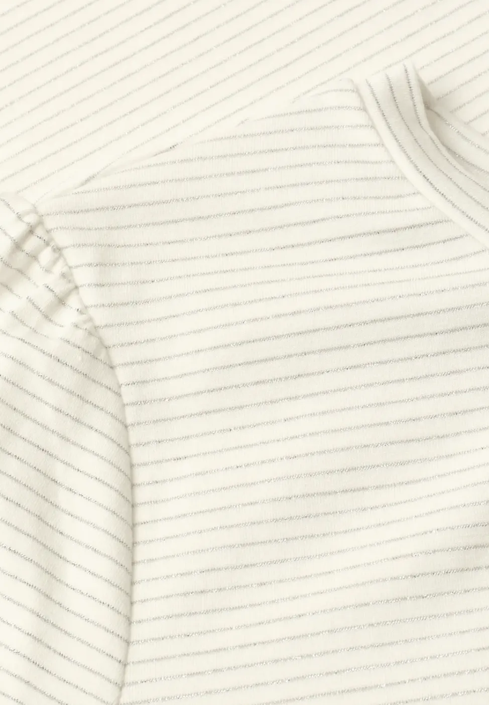 Gestreept shirt met glitter