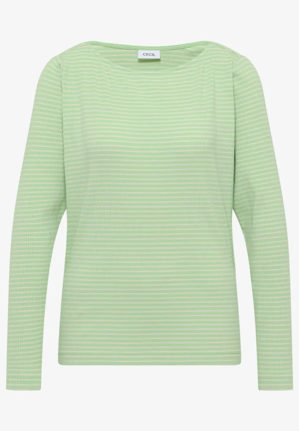 Gestreept shirt met lange mouwen