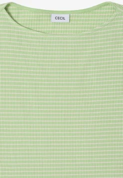 Gestreept shirt met lange mouwen