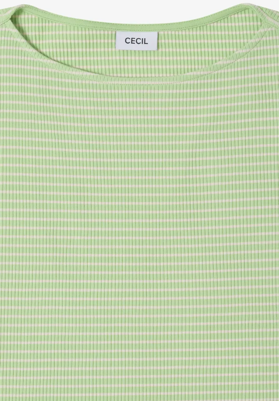 Gestreept shirt met lange mouwen
