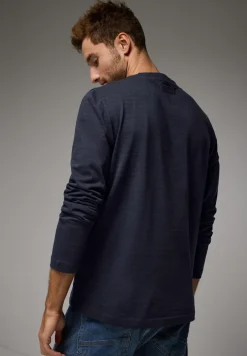 Gestreept shirt met lange mouwen