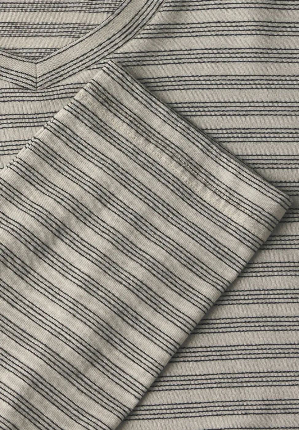 Gestreept shirt met lange mouwen