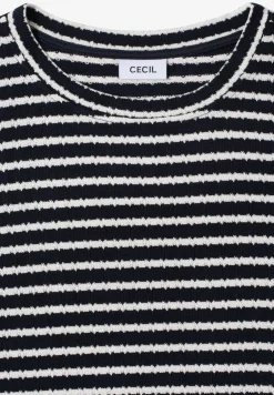 Gestreept shirt met lange mouwen