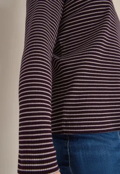 Gestreept shirt met lange mouwen