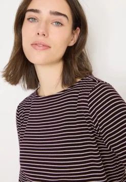 Gestreept shirt met lange mouwen
