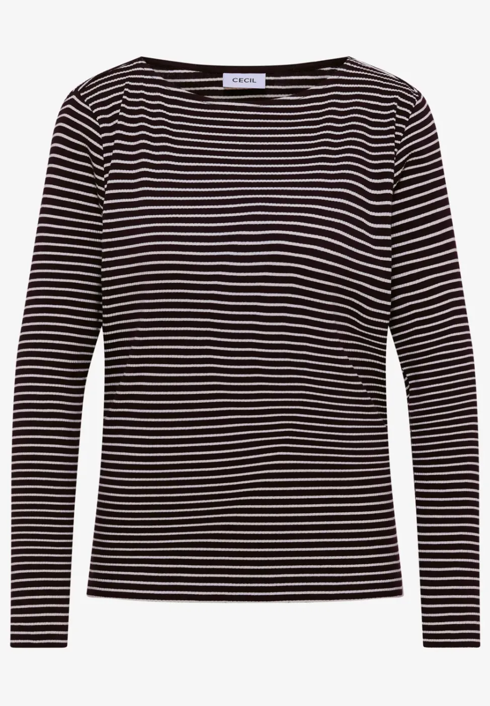 Gestreept shirt met lange mouwen