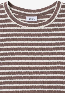 Gestreept shirt met lange mouwen