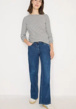 Gestreept shirt met lange mouwen
