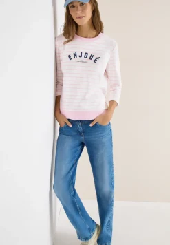 Gestreept sweatshirt
