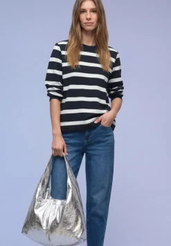 Gestreept sweatshirt