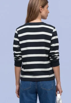 Gestreept sweatshirt