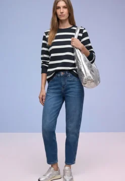Gestreept sweatshirt