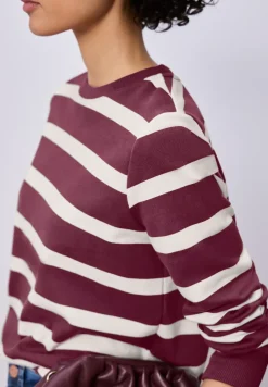 Gestreept sweatshirt