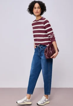 Gestreept sweatshirt