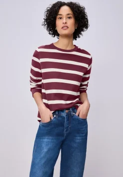 Gestreept sweatshirt