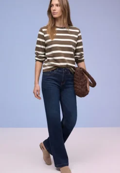 Gestreept sweatshirt