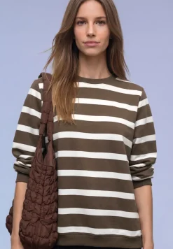 Gestreept sweatshirt
