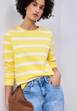 Gestreept sweatshirt