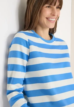 Gestreept sweatshirt