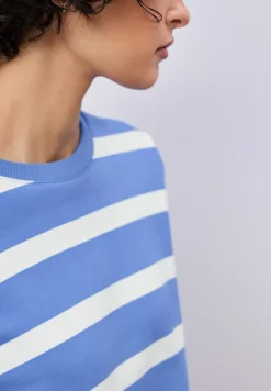 Gestreept sweatshirt