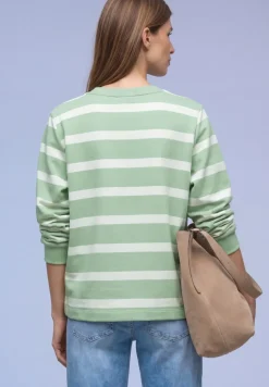 Gestreept sweatshirt