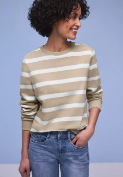 Gestreept sweatshirt