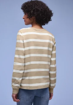 Gestreept sweatshirt