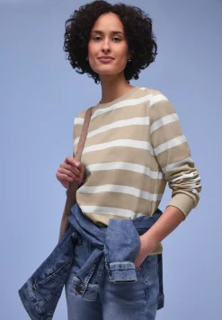 Gestreept sweatshirt