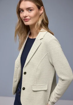 Gestreepte blazer