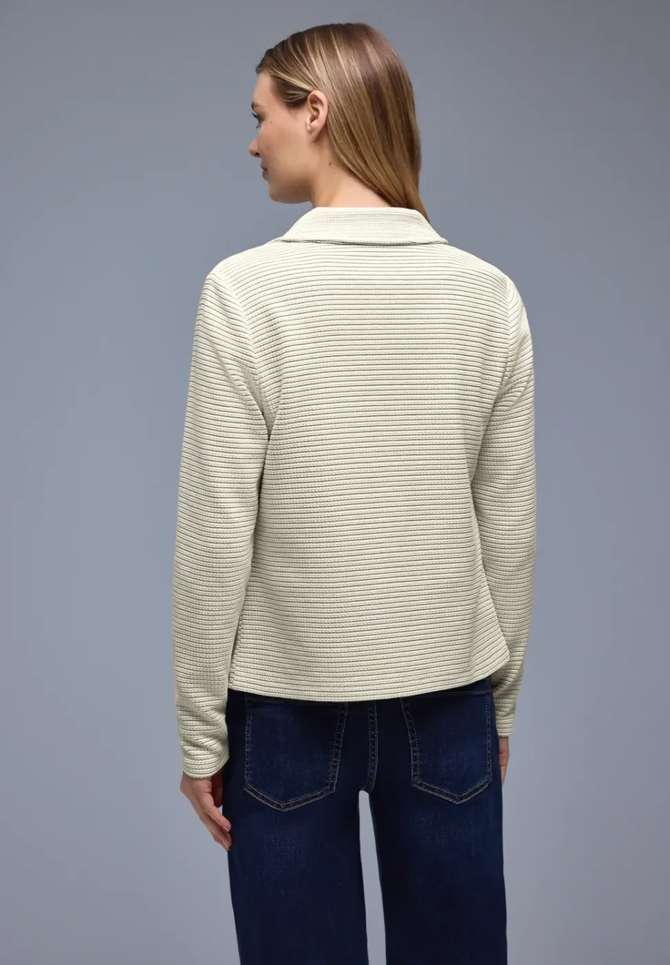Gestreepte blazer