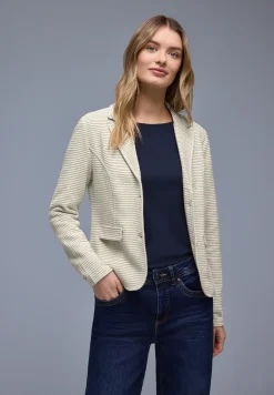 Gestreepte blazer