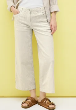 Gestreepte broek Wide Legs