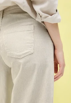 Gestreepte broek Wide Legs