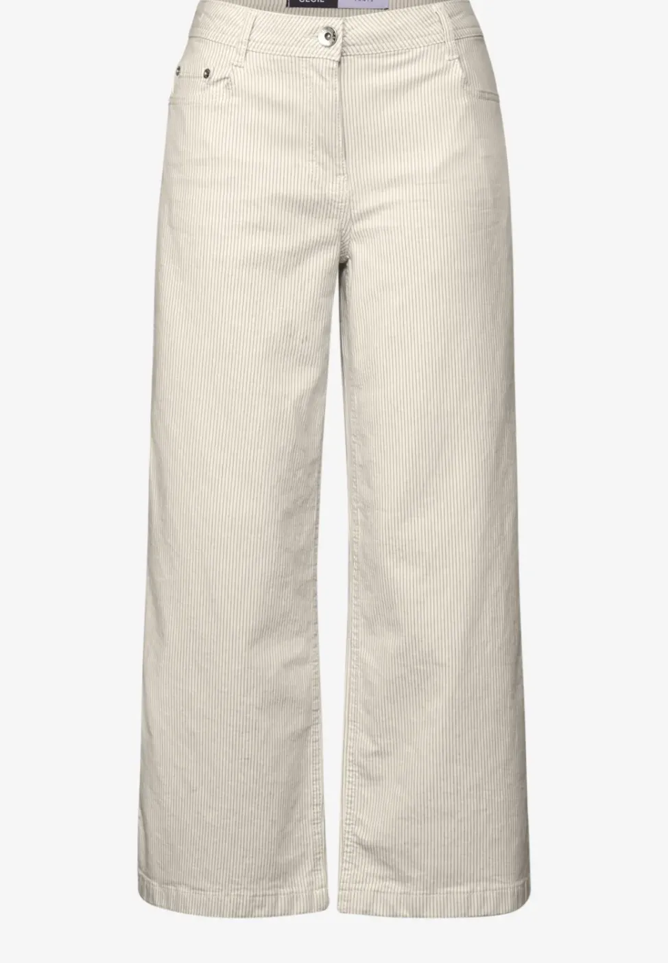 Gestreepte broek Wide Legs