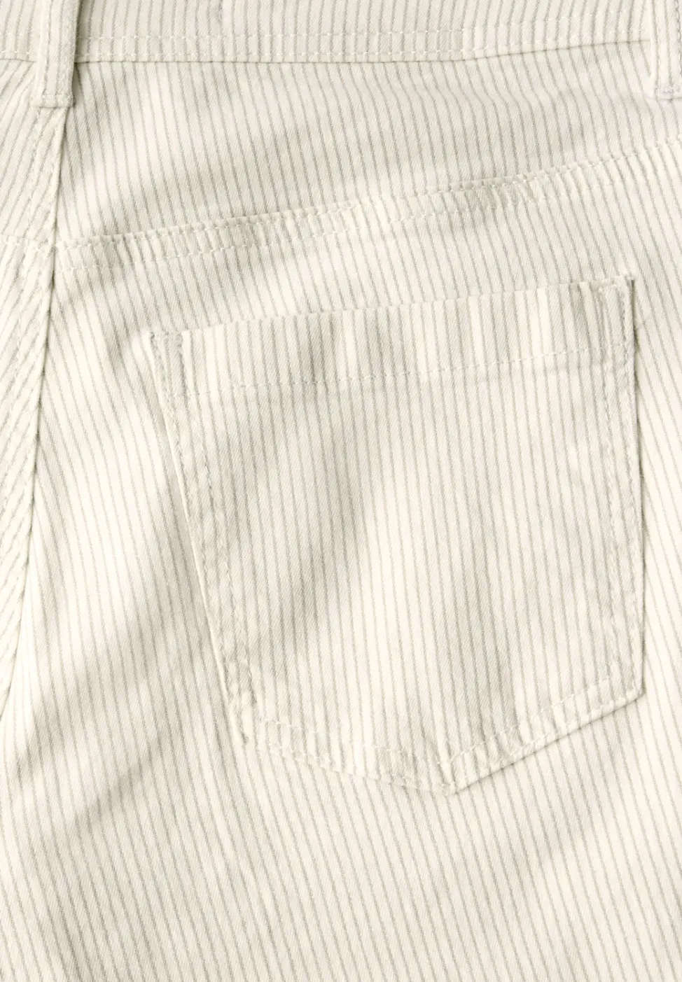 Gestreepte broek Wide Legs