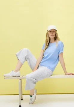Gestreepte broek Wide Legs