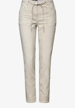 Gestreepte casual jeans